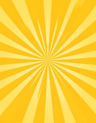 Graphic of a burst emanating from a central point, yellow hues