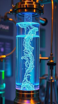 Controlled sampling cell for persistent pfas pollutants