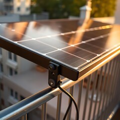 Tenant friendly mount system for balcony power