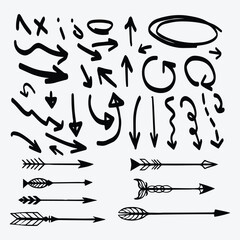 Vector Graphic Arrows Design Collection