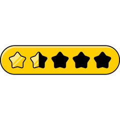 Rating Star Illustration