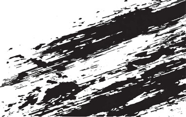 Black Diagonal Brush Stroke Grunge Texture