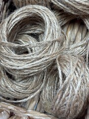 close up of rope