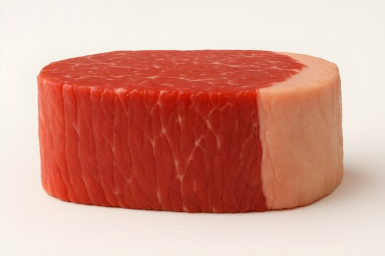 Fresh raw beef roast ready for cooking a delicious meal in a studio setting