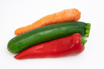 Paprika Karotte Zucchini
