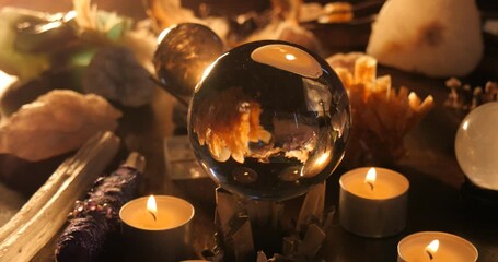 candle and christmas decorations - Powered by Adobe