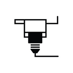 Generic scalable vector graphic file format placeholder icon