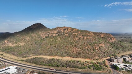 Kgale hill in Gaborone, Botswana, Africa