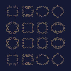 Ornate Decorative Frames Collection