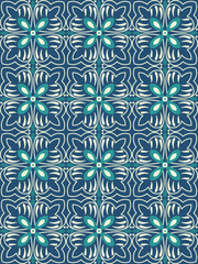 Floral damask oreintal seamless pattern warm color.Geometric motif flower ornament hand drawn vector element.Ethnic traditional Indian,Arabian,tribal illustration.For print,fabric,carpet,wrap,decorate