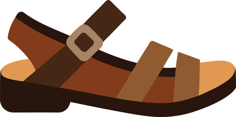 vector illustration of a pair of shoes