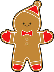christmas gingerbread man