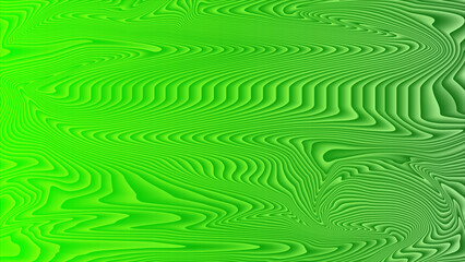 Abstract Green Wave Texture Gradient Background with Fluid Lines