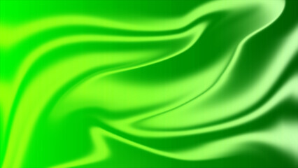Luminous Emerald Green Silk Abstract Pattern, vibrant texture and smooth flowing