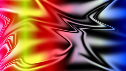 Artistic Flow Abstract Swirls of Vibrant Hues and Dynamic Movement