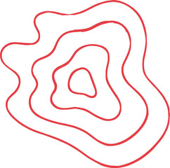 Blob shape abstract  illustration