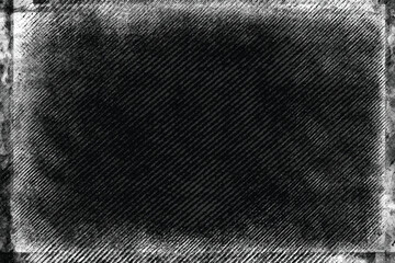 Black and white grungy abstract background. Grungy frame. Vector illustration
