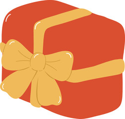 christmas festival element in flat modern vector for xmas artwork