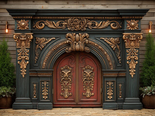 elegant Edwardian fireplace