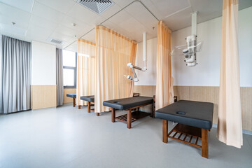 massage bed in a TCM clinic