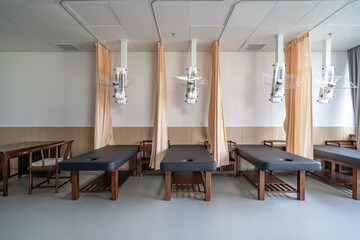 massage bed in a TCM clinic