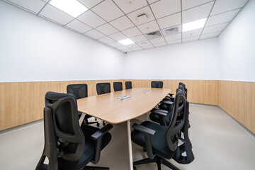 interior of modern conference room