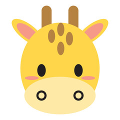 cute giraffe vector