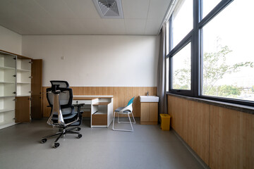 interior of office for doctor in hospital