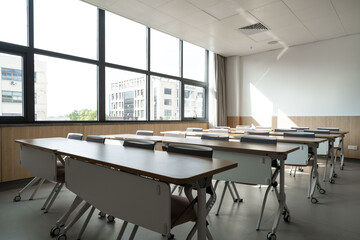 interior of modern conference room