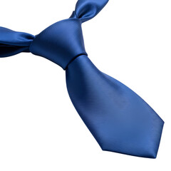 Elegant blue tie for professional style expression