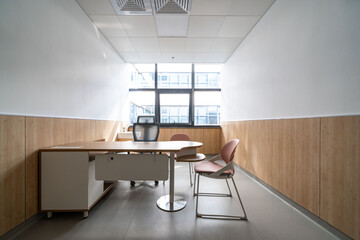 interior of office for doctor in hospital