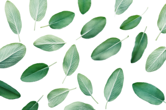 Delicate eucalyptus leaves on transparent background isolated on transparent background. Eucalyptus leaves isolated on white background.