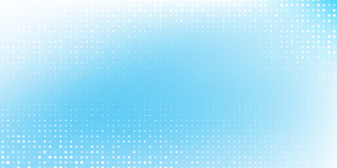 Abstract colorful dotted art abstract background with white and blue color, halftone effect art modern design simple