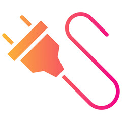 power cable gradient fill icon