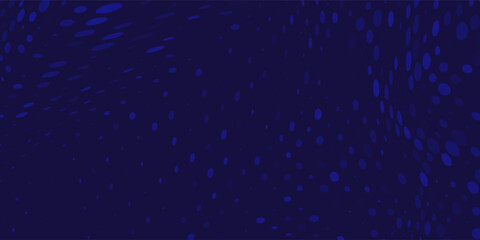 Art blue wavy halftone background. Dot pop art sport style illustration abstract simple