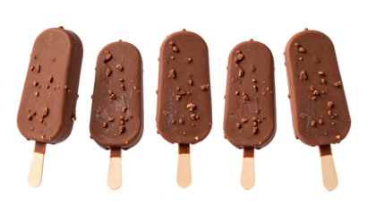 Chocolate covered frozen desserts refreshing frozen dessert experience rich chocolate coating enhances icy delight