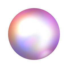 hologram 3D bubble, button, ball, bubble, PNG, transparent