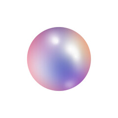 hologram 3D bubble, button, ball, bubble, PNG, transparent