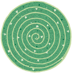 Pastel Spiral Candy Pattern