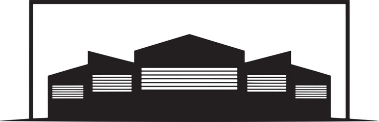 Silhouette Facade Architecture Structure Building Modern Urban Design Creative Style