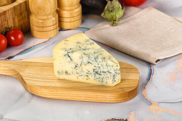 Dor blue cheese with mold