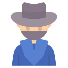 AI Avatar with Mask Icon