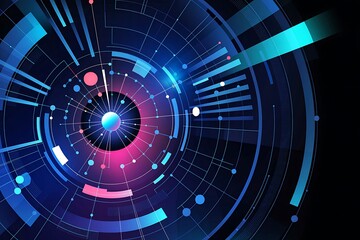 Big data technology data science analysis artificial intelligence generative ai deep learning machine learning algorithm neural flow network analytics innovation abstract futuristic. 3d rendering.