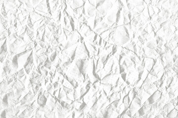 Stippled crumpled paper sheet grunge craft overlay texture with halftone gradient vector illustration. Old vintage crumpled stipple paper grunge punk overlay craft background