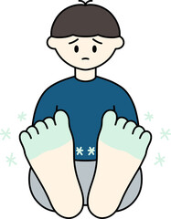 수족냉증 발 남