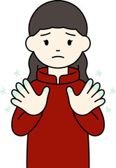 수족냉증 손 여