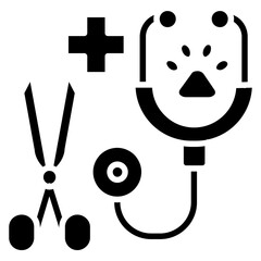 Vet Stethoscope Icon
