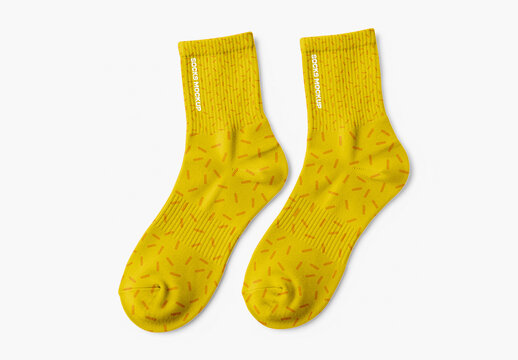 Socks Leggings Mockup