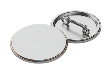 Empty enamel pin mockup - Blank square Black gold lapel badge mock up