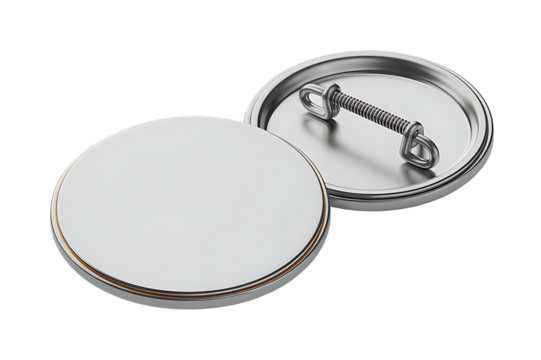 Empty enamel pin mockup - Blank square Black gold lapel badge mock up - Powered by Adobe